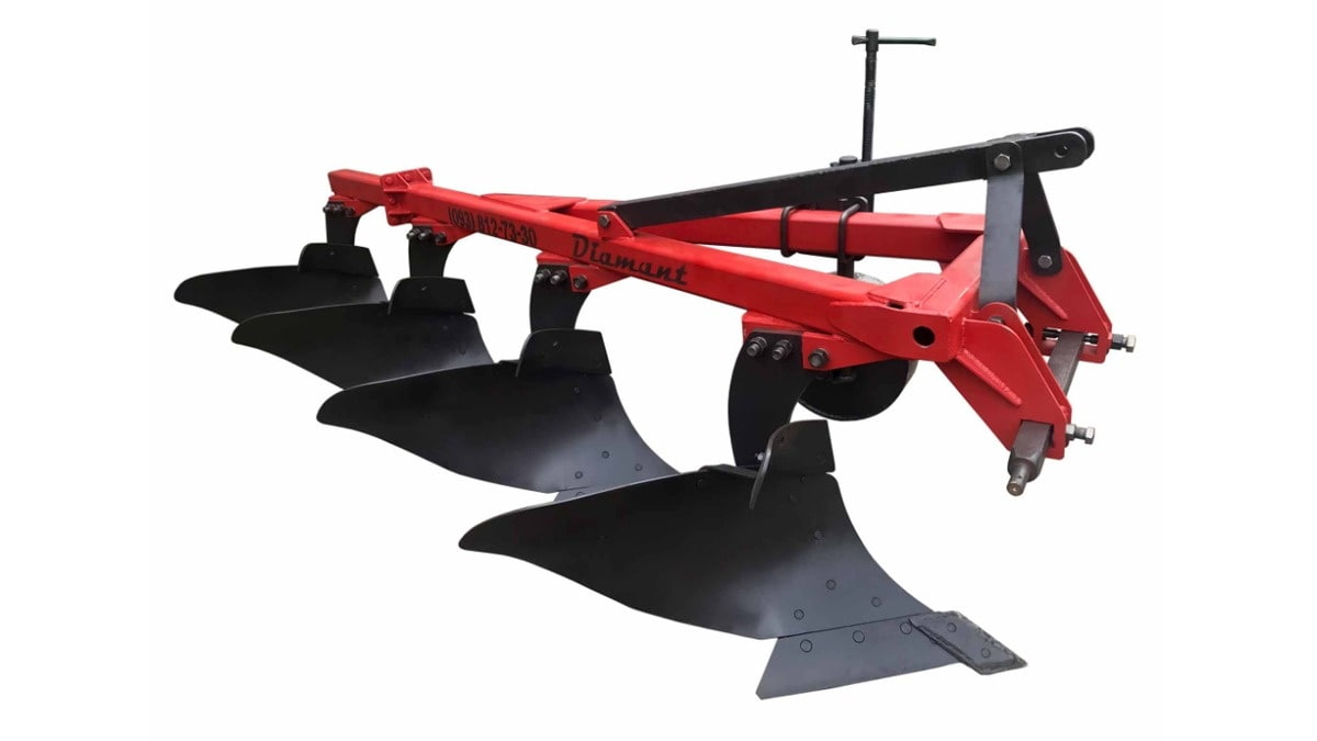 تصویر 4 از گاوآهن چهار خیش قوطی اسکلت تقویت شده صنعتی